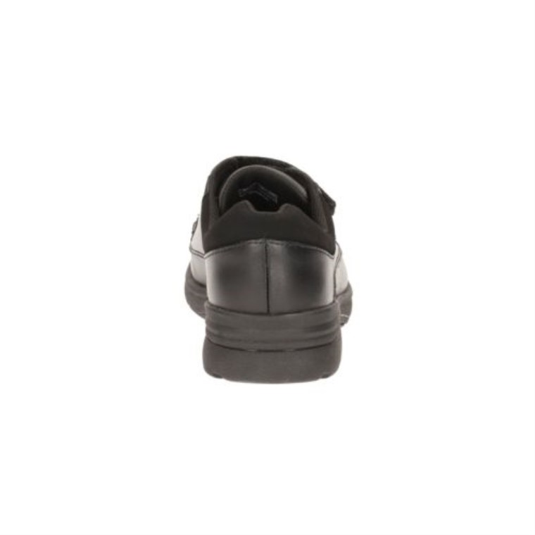 Clarks Obie Play Inf F Fit Cuero Negro