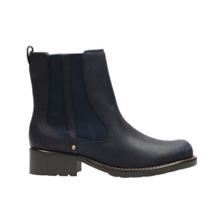 Clarks Orinoco Club Azul Marino Nubuck