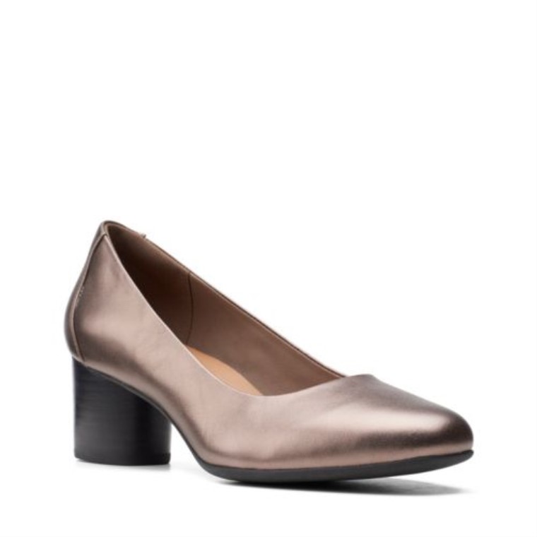 Vestido Clarks Pebble Metalizado Un Cosmo