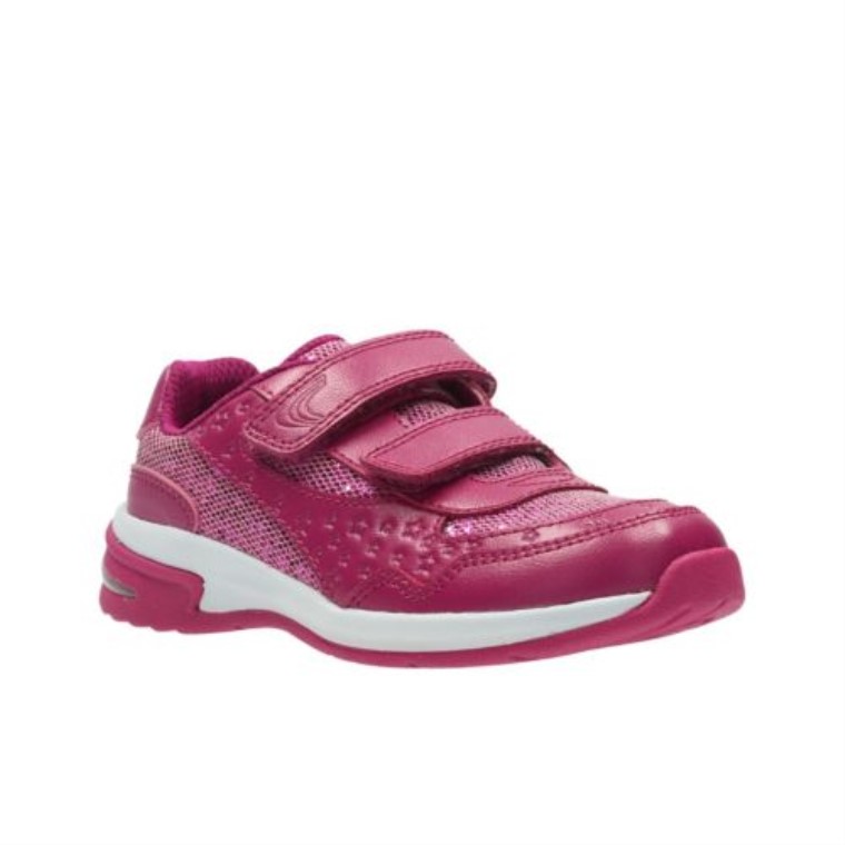 Clarks Piper Play Jnr-f Ajuste Rosa