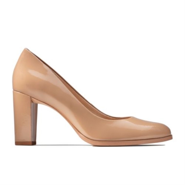 Clarks Praliné Charol Kaylcara