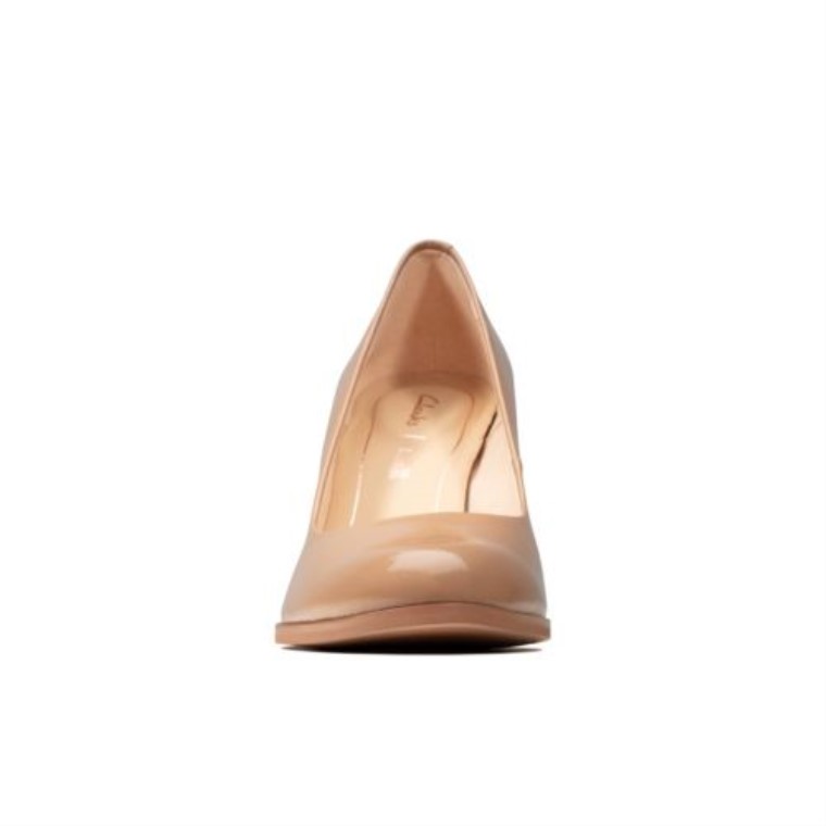 Clarks Praliné Charol Kaylcara