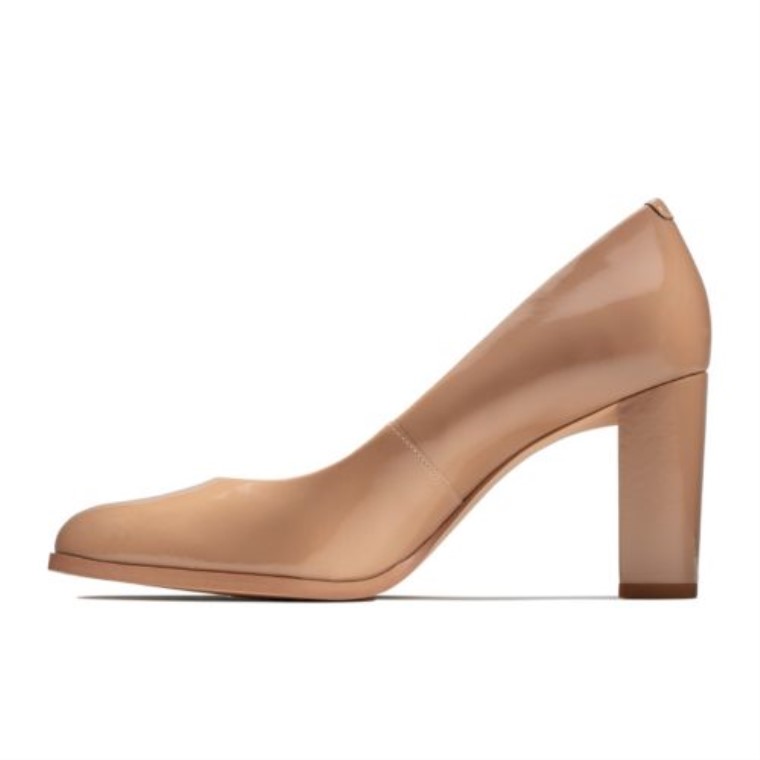 Clarks Praliné Charol Kaylcara