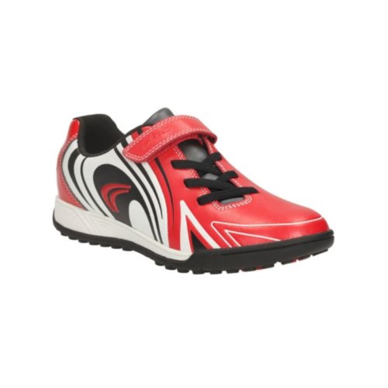 Clarks Rojo Tiempo Pre Ajuste