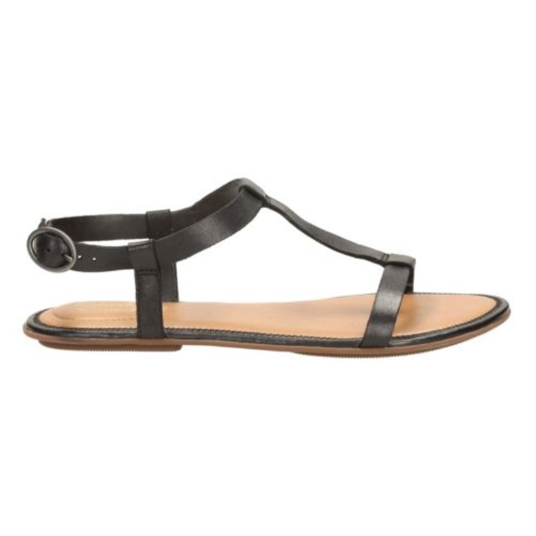 Clarks Risi Hop Cuero Negro