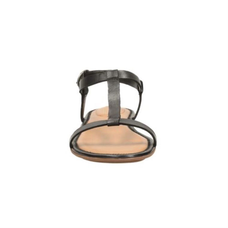 Clarks Risi Hop Cuero Negro