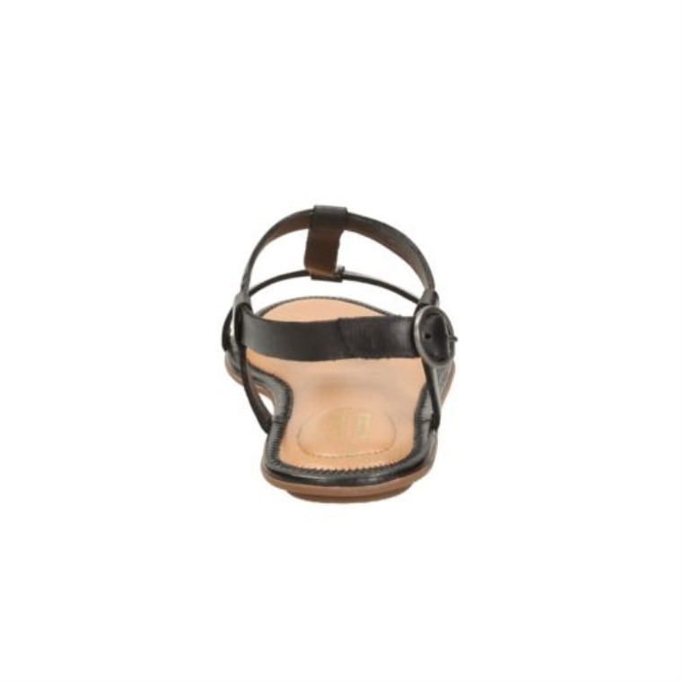 Clarks Risi Hop Cuero Negro