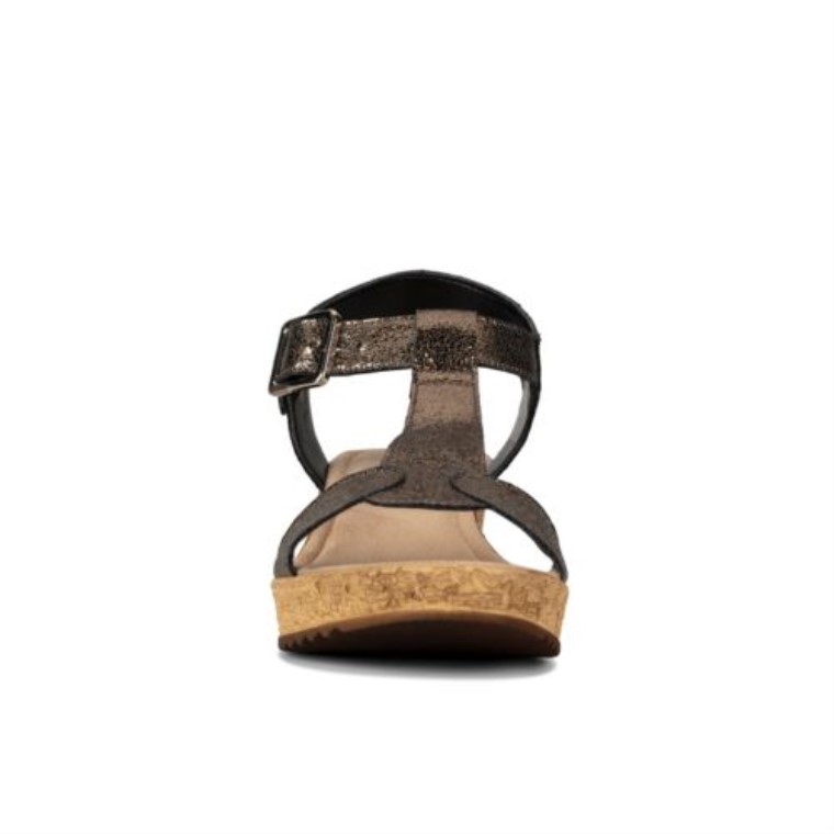 Clarks Rissa Sol Piedra Metalizado