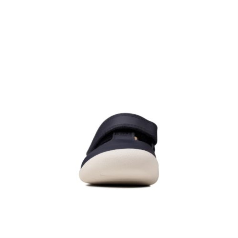 Clarks Roamer Go Fst G Fit Cuero Azul Marino