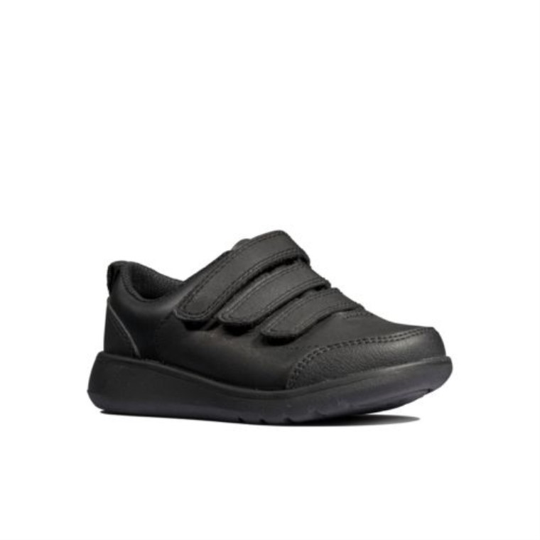 Clarks Scape Sky Inf G Fit Cuero Negro