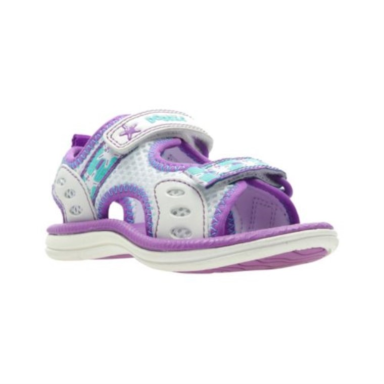Clarks Star Games Fst F Fit Blanco Textil
