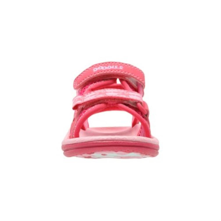 Clarks Star Games Pre F Fit Rosa Textil