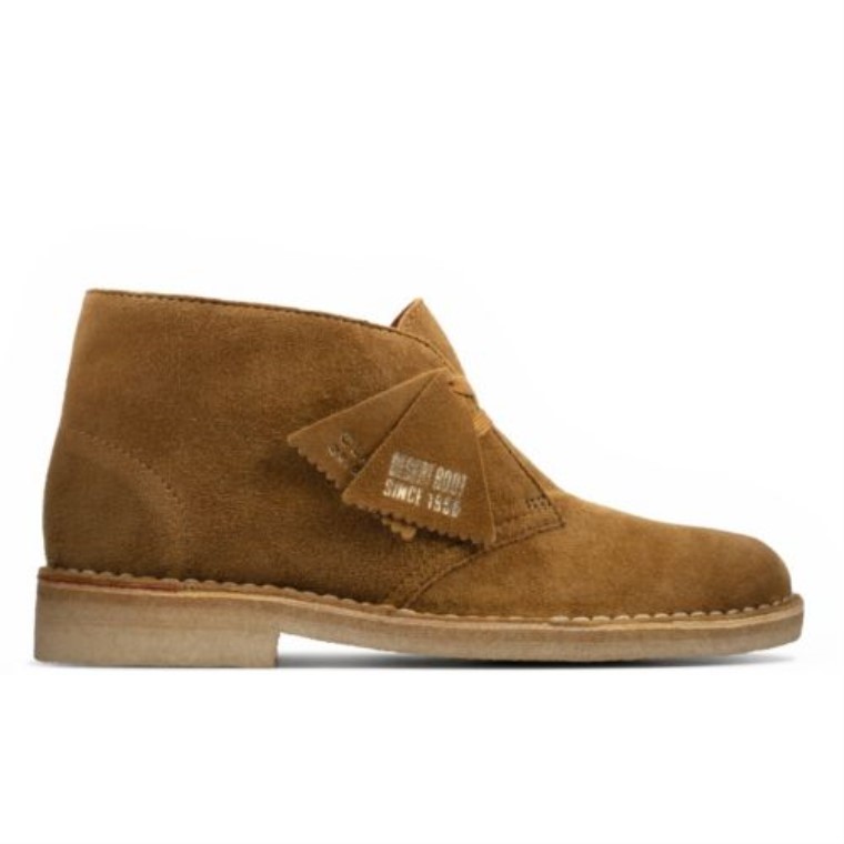 Botas Safari Ante Marrón Claro Clarks