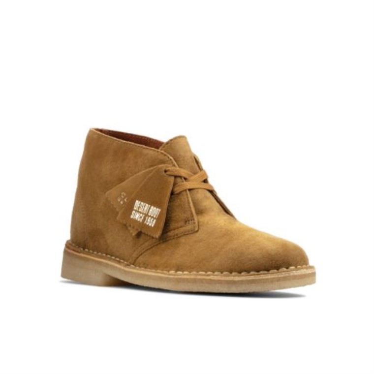 Botas Safari Ante Marrón Claro Clarks