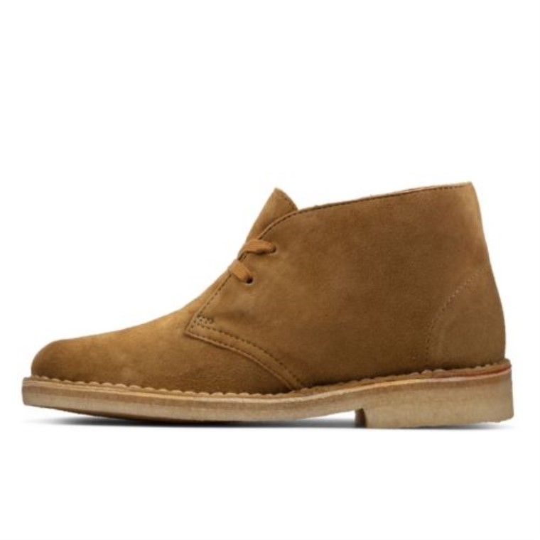 Botas Safari Ante Marrón Claro Clarks