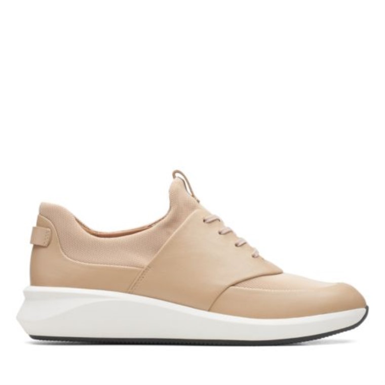 Mono Clarks Taupe Un Rio Encaje