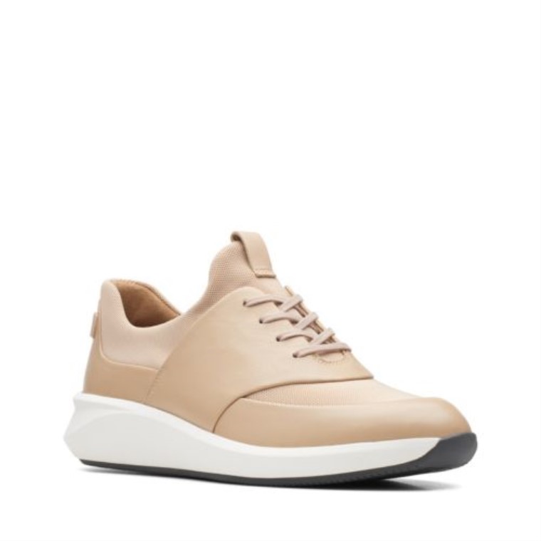 Mono Clarks Taupe Un Rio Encaje