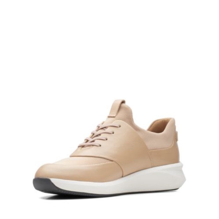 Mono Clarks Taupe Un Rio Encaje