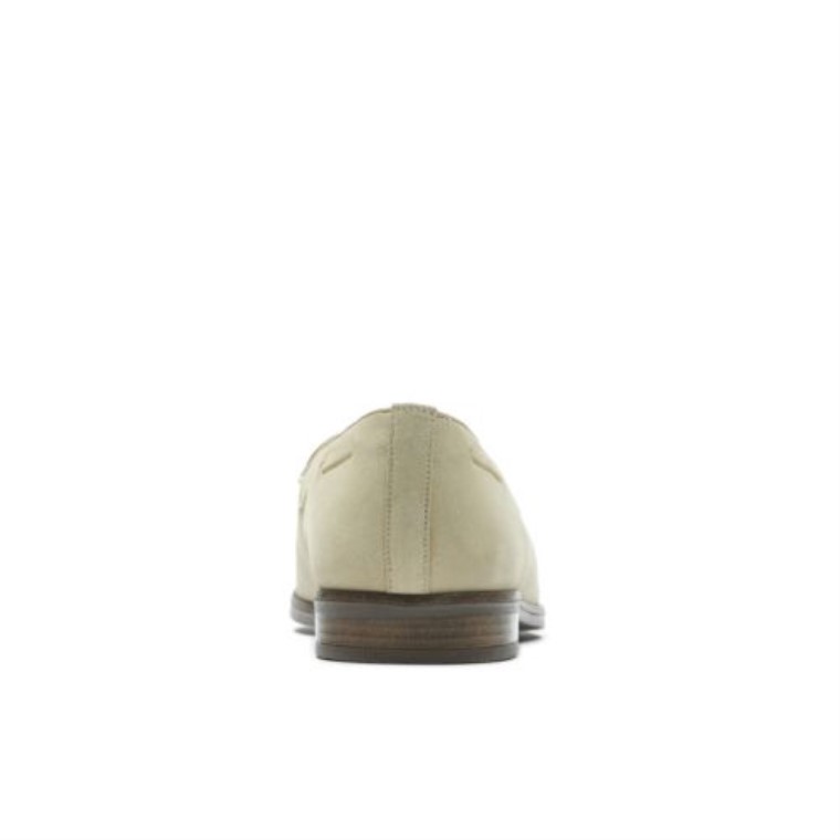 Slip Clarks Taupe Suede Citi Stride