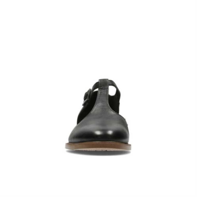 Clarks Taylor Palma Cuero Negro