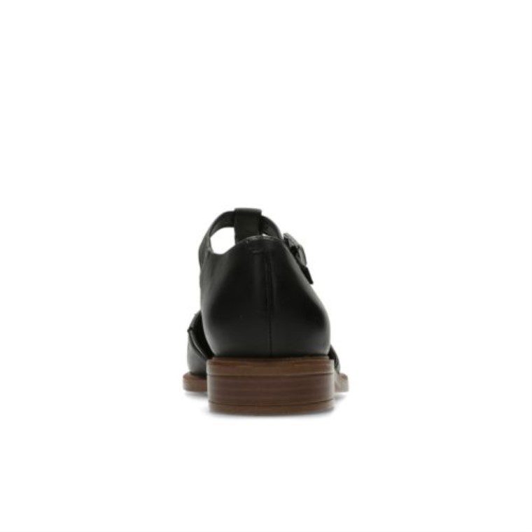 Clarks Taylor Palma Cuero Negro