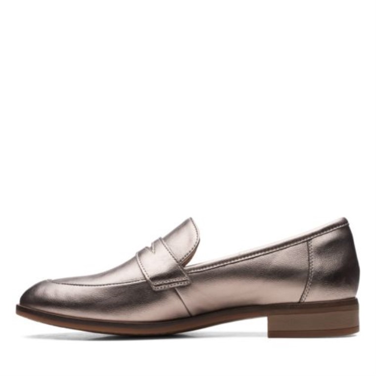 Clarks Trish Oro Rosa Metalizado