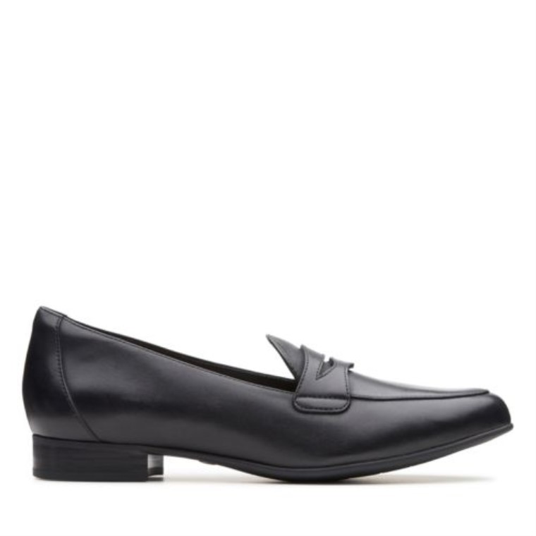 Clarks Un Blush Ir De Cuero Negro