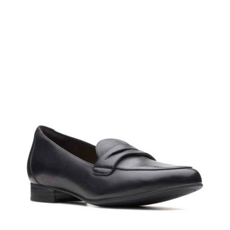 Clarks Un Blush Ir De Cuero Negro