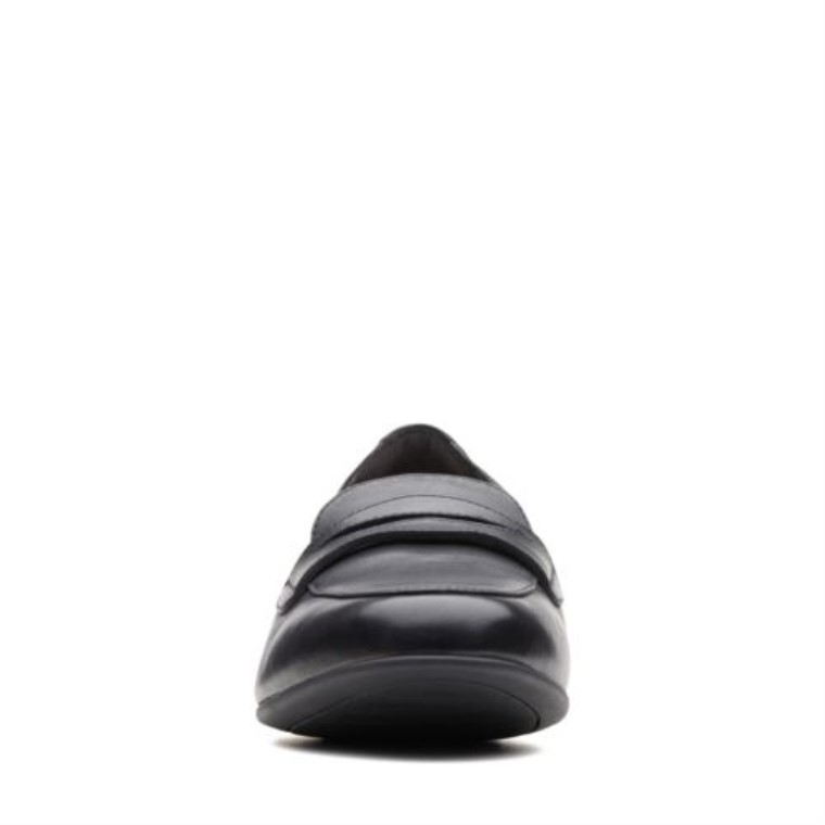Clarks Un Blush Ir De Cuero Negro
