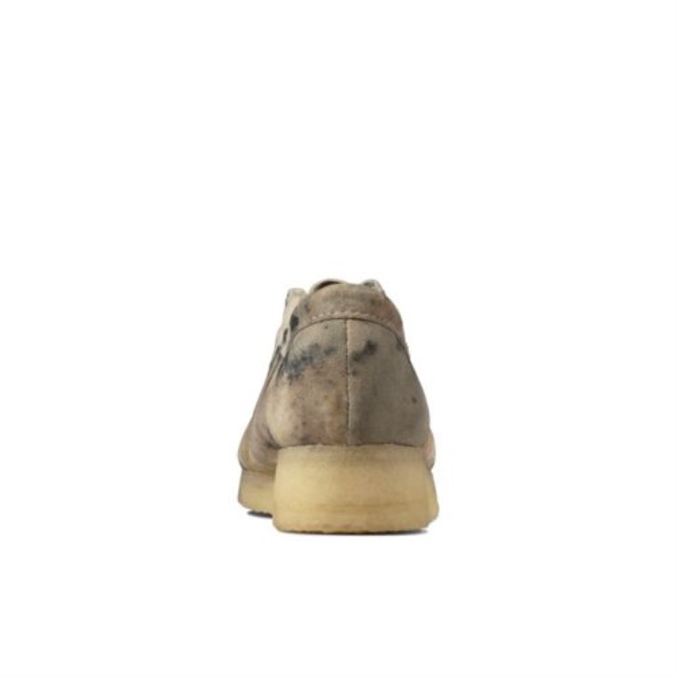 Camuflaje Blanco Clarks Wallabee