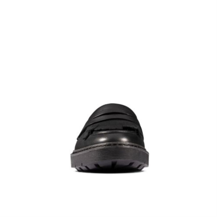 Clarks Witcombe Amanecer Cuero Negro