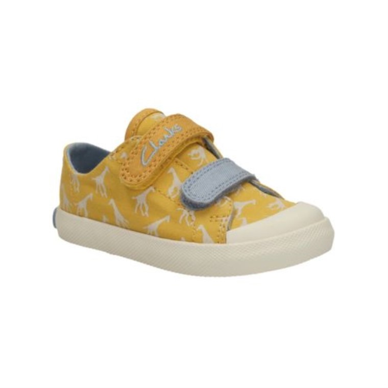 Clarks Amarillo Bajo Textil Halcy Hop Fst G Fit