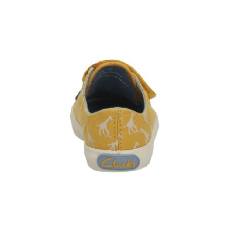 Clarks Amarillo Bajo Textil Halcy Hop Fst G Fit