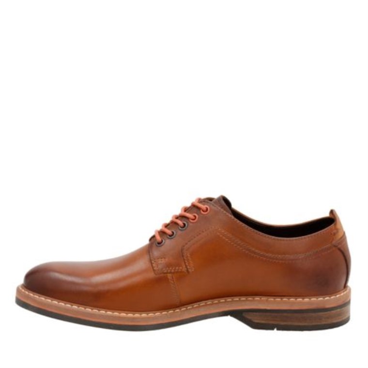 Cuero Coñac Clarks Pitney Walk