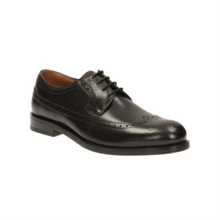 Límite De Coling Clarks Cuero Negro