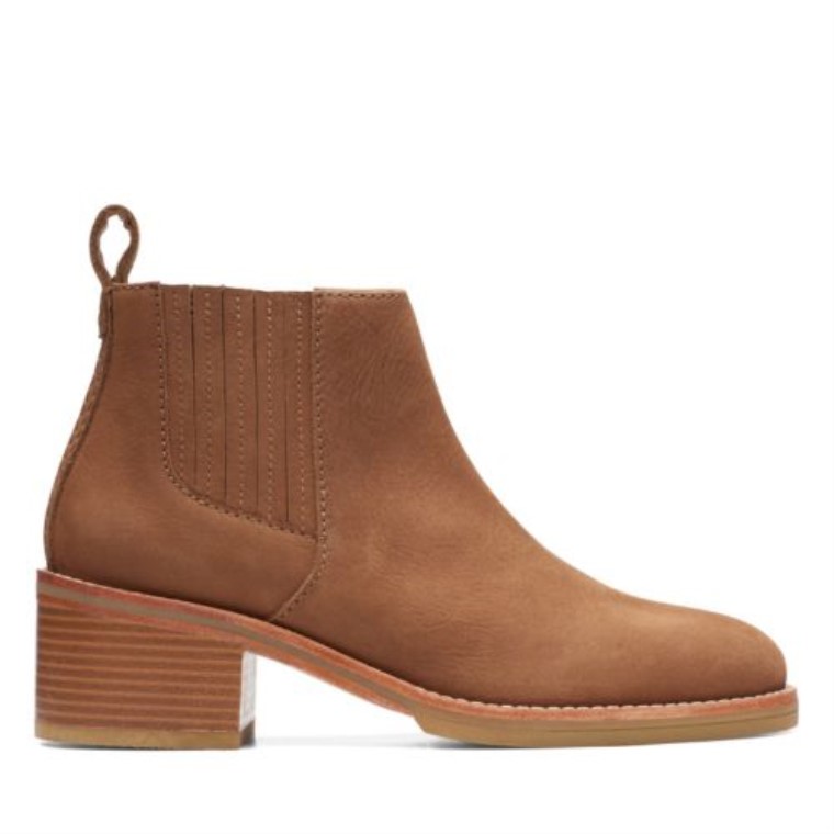 Colonia Top Luz Bronceado Gamuza Clarks