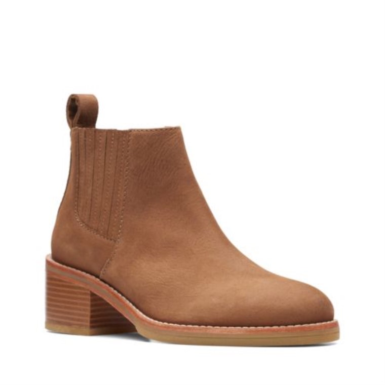 Colonia Top Luz Bronceado Gamuza Clarks