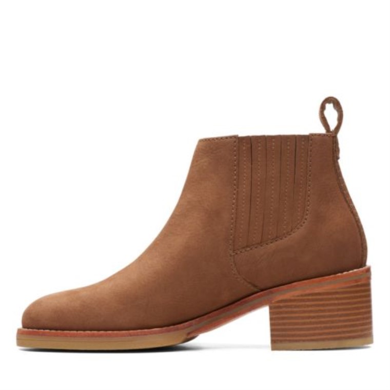 Colonia Top Luz Bronceado Gamuza Clarks