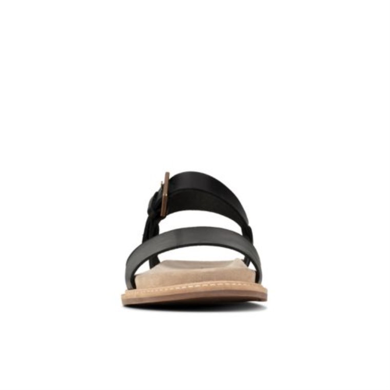Correa Corsio Clarks Cuero Negro