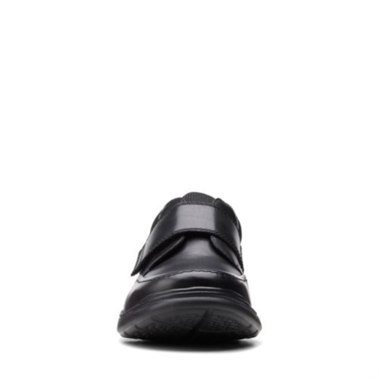 Correa Cotrell Clarks Cuero Liso Negro