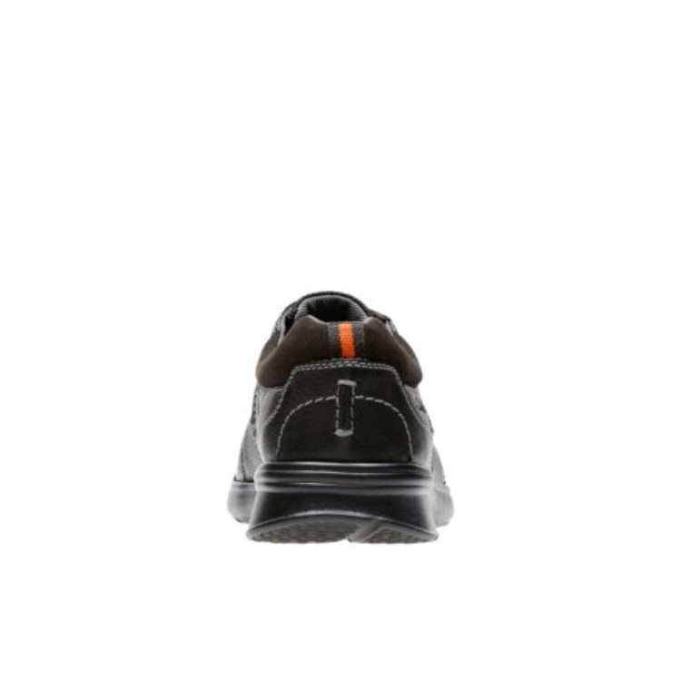 Cotrell Walk Clarks Cuero Negro Aceitoso