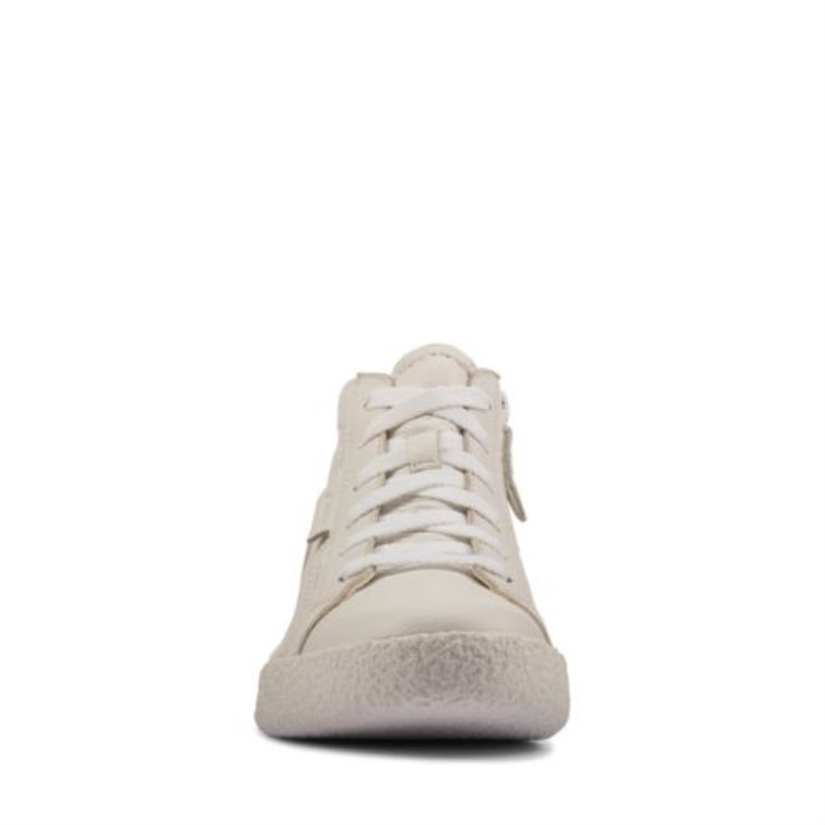 Taza Artesanal Hi Clarks Cuero Blanco