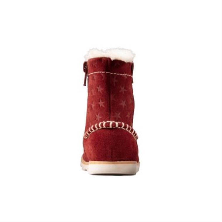 Corona Piper Fst F Ajuste Clarks Rojo Oscuro