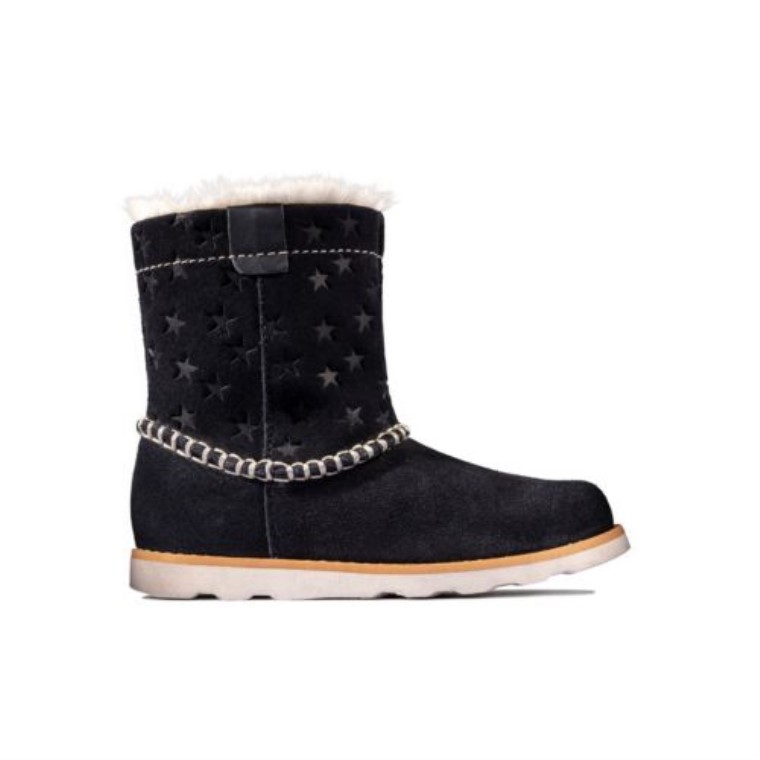 Corona Piper Inf G Fit Azul Marino Gamuza Clarks
