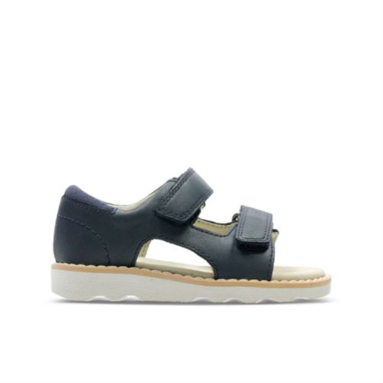 Corona Raíz Inf G Ajuste Clarks Azul Marino Cuero