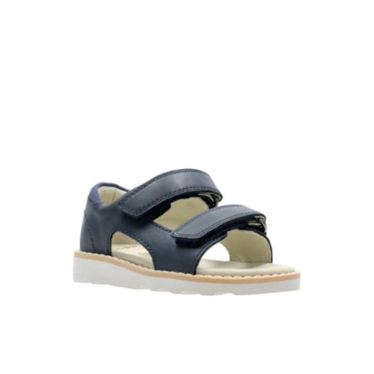 Corona Raíz Inf G Ajuste Clarks Azul Marino Cuero