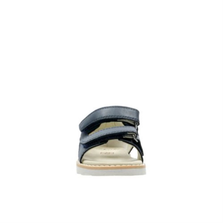 Corona Raíz Inf G Ajuste Clarks Azul Marino Cuero