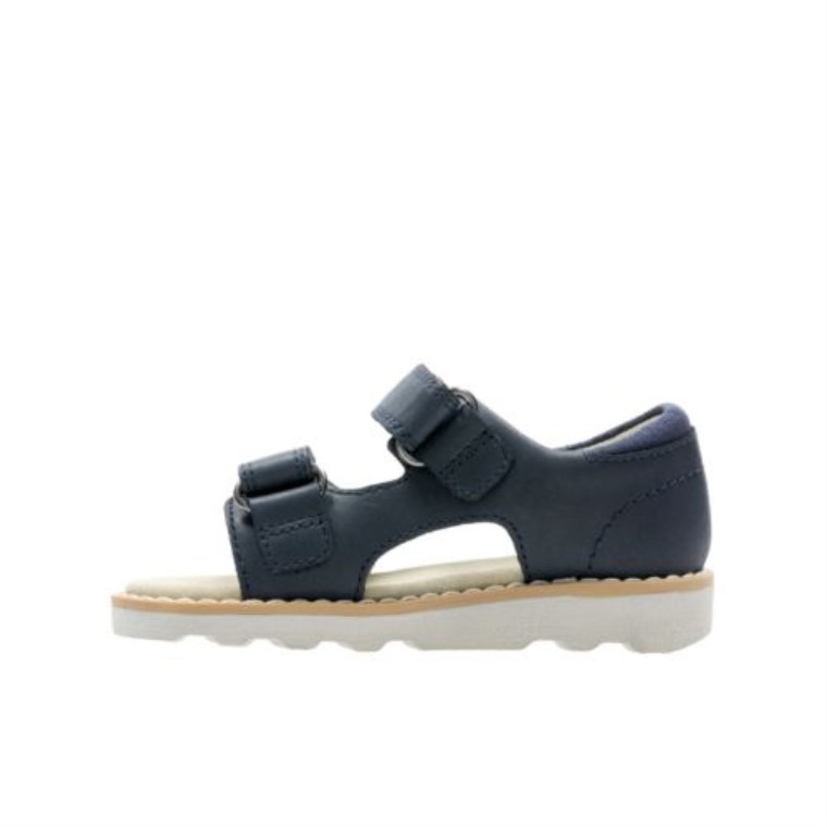 Corona Raíz Inf G Ajuste Clarks Azul Marino Cuero