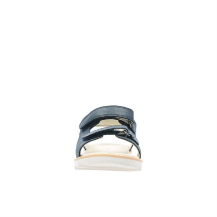 Corona Raíz Jnr G Ajuste Clarks Azul Marino Cuero