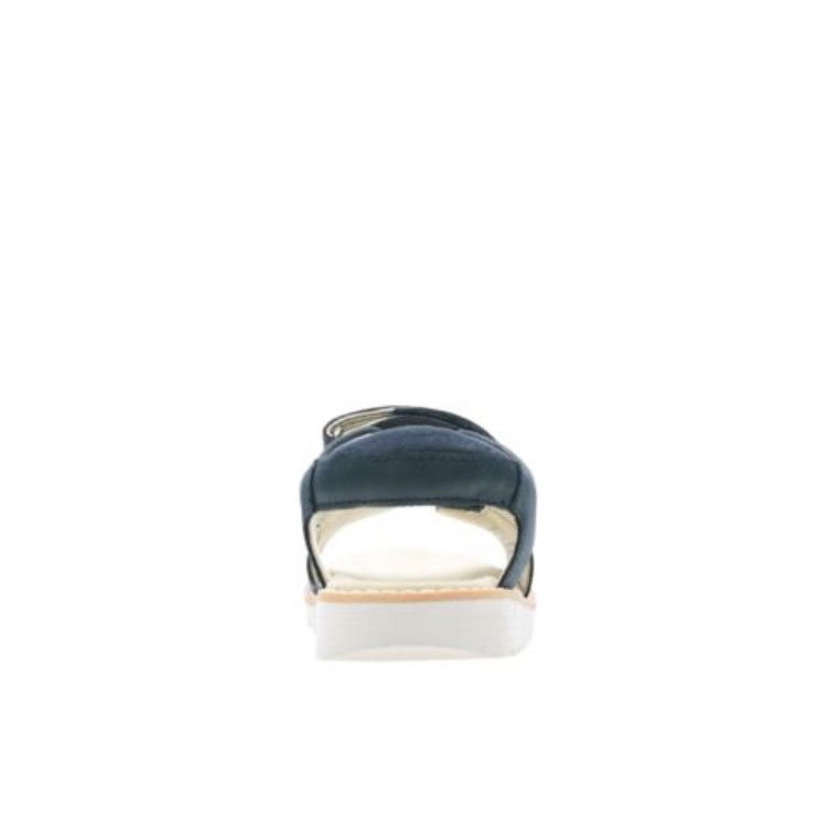 Corona Raíz Jnr G Ajuste Clarks Azul Marino Cuero